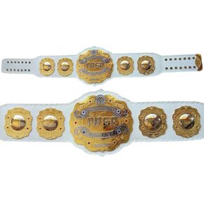 IWGP Intercontinental Championship Belt Adult Size White