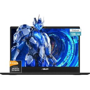 كمبيوتر محمول ASUS Chromebook Light، شاشة عريضة FHD مقاس 17.3 بوصة، إطار نحيف، Intel Celeron N4500، Type-C، Wi-Fi 6، Intel UHD Graphics، عمر بطارية 17 ساعة، كاميرا ويب (ذاكرة الوصول العشوائي DDR4 سعة 4 جيجابايت | بطاقة eMMC سعة 32 جيجابايت + بطاقة SD بسعة