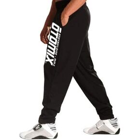 Otomix Men's Logo Black Baggy Workout Pants