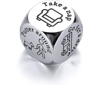 Retirement Gifts for Women Men 2024 Funny Decider Dice Happy Retirement Gifts for Coworker Colleague Employee Appreciation Gifts for Retired Teacher Nurse Coach Going Away Leaving Gifts for Boss