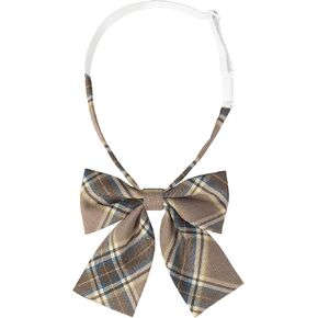 Women's Bow Ties Plaid Cotton Pre-tied Funny Bowties for Party Costume