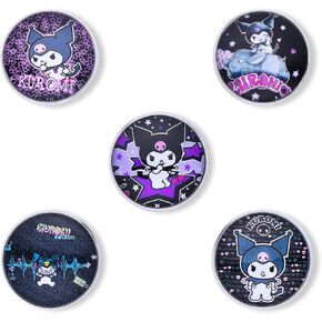 5PCS Anime Pins Brooch Cute Glass Lapel Pins for Fans Cartoon Monster Pins Badge Backpacks Girl Boy Gift