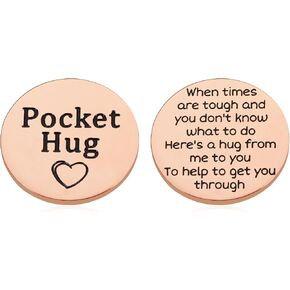 GGOJAGST Back to School Supplies for Kids Daughter 6th Grade School Supplies First Day of School Essentials for Girls Pocket Hug Gifts for Women Friend