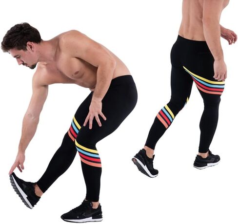 Kapow Meggings Performance Pro Range - Mens Compression Leggings with Pockets for Athletic Workout Performance in Saudi Arabia