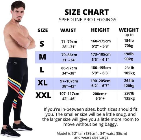 Kapow Meggings Performance Pro Range - Mens Compression Leggings with Pockets for Athletic Workout Performance in Saudi Arabia