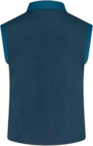 Hazy Shade of Winter Sleeveless Polo Junior Golf Outfit UPF50+ YKK Zipper for Tweens and Teens 8-18 Years Old in Saudi Arabia