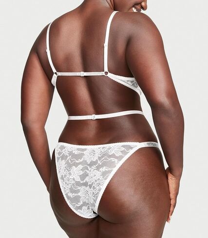 Victoria's Secret Lace Crotchless Teddy, Shine Strap, Women's Lingerie (XS-XXL) in Saudi Arabia