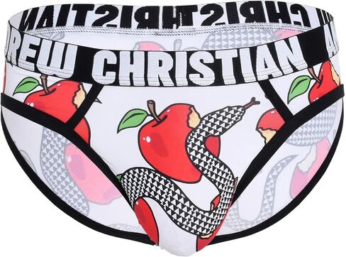 Andrew Christian Eden Brief w/ALMOST NAKED, Multi, Large in Saudi Arabia