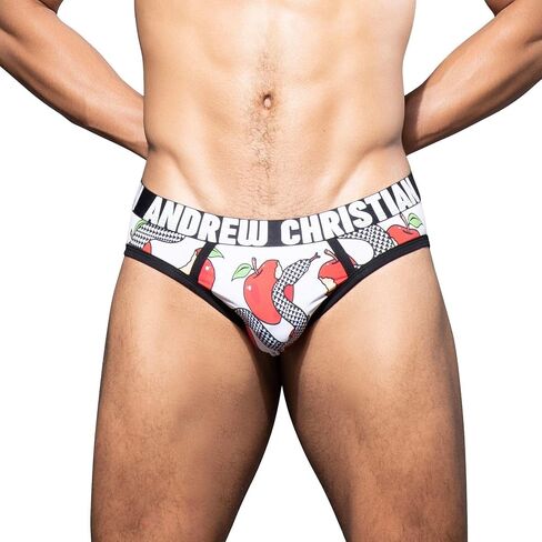 Andrew Christian Eden Brief w/ALMOST NAKED, Multi, Large in Saudi Arabia