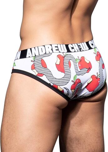 Andrew Christian Eden Brief w/ALMOST NAKED, Multi, Large in Saudi Arabia