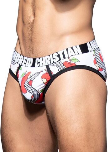 Andrew Christian Eden Brief w/ALMOST NAKED, Multi, Large in Saudi Arabia