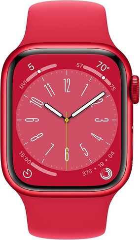 Apple Watch Series 8 (GPS + Cellular, 41MM) Graphite Stainless Steel Case with Midnight Sport Band, M/L (Renewed Premium) in Saudi Arabia