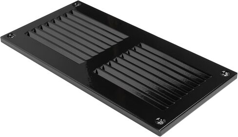 Vent Systems 8'' x 4'' Inch Air Vent Cover - Anthracite - Metal Air Return Grill with Built in Pest Guard Screen HVAC Vent Cover for Home Improvement Vent Duct Cover (7.9 x 3.9 Inches) in Kuwait