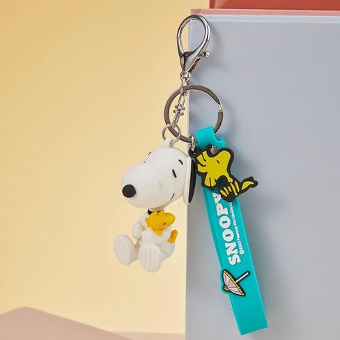 مجموعة MINISO Snoopy Keychain Necklace Summer Travel in Kuwait