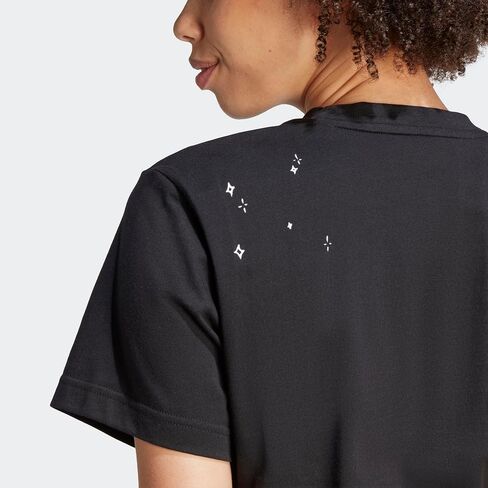 adidas Women's Varsity Scribble Embroidery Crop Top in Saudi Arabia