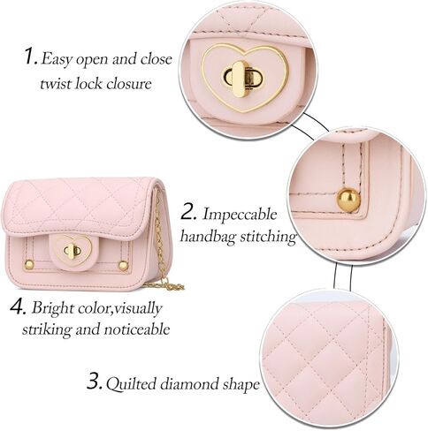 حقيبة كروس للفتيات المراهقات من KKXIU، محفظة صغيرة للأطفال الصغار، هدايا للأطفال لابنة أخت in Kuwait