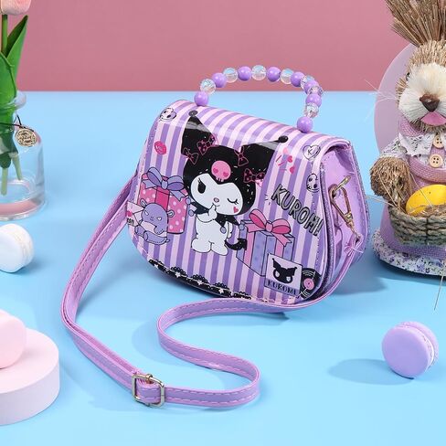 Little Girl Purse Kids Cute Cartoon Crossbody Bag Kawaii Anime Wallet Purses Toddler Shoulder Bag in Saudi Arabia