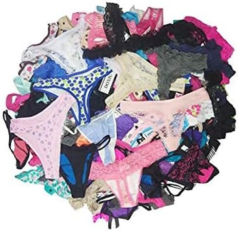Women's Thongs pack T-Back Thong G-String Bikini Underwear panties(16pcs) in Saudi Arabia