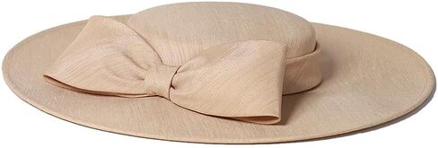 F FADVES قطع زينة النساء واسعة حافة 20s 50s ديربي قبعة مستديرة قبعة Bowknot كوكتيل الشاي حفلة الكنيسة فستان القبعات in Kuwait