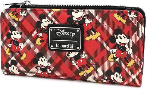 Loungefly x Mickey Mouse Plaid Wallet in Saudi Arabia