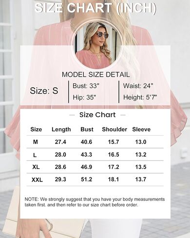 Timeson Women's 3/4 Sleeve Tops Dressy Casual Business Work Blouses Chiffon Office Shirts in Saudi Arabia