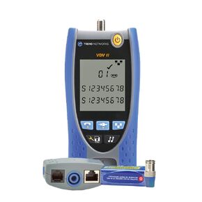 TREND Networks | R158005 | VDV II Pro | Cloud Connected | Voice, Data and Video Cable Verifier | Copper Cable Tester | Advanced Wiremap & Troubleshooting Tool