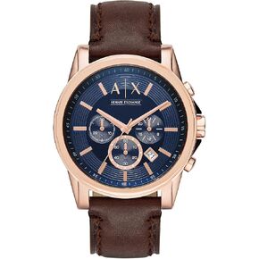Armani Exchange Men's AX2508 Brown Leather Watch