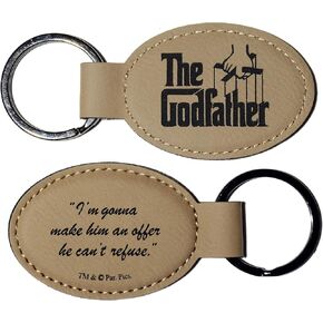 The Godfather Movie Keychain set | Godparents Announcement Gifts, godmother gifts from godchild, godmother mothers day gifts god mother gifts for women, godmother gift