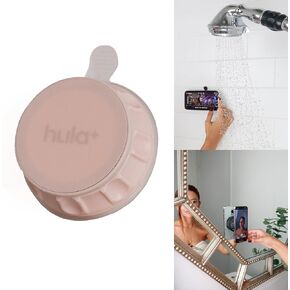 hula+ MagSafe - Mirror/Bathroom/Shower Phone Holder for iPhone 14, 13, 12, Pro, Pro Max, and Mini. Multi-use Everyday Phone Mount with Magnetic Attachment, MagSafe Compatible