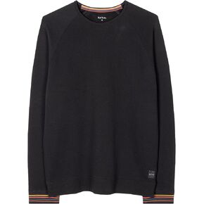 Paul Smith Men's Artist Stripe' Cuff Long-Sleeve Lounge Top
