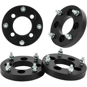 AEagle 4X110 to 4x137 Wheel Adapters, 1" for Honda Yamaha Suzuki, Forged 4 Lug Wheel Spacers with 10mmx1.25 Studs 77.8mm Bore Rancher Foreman TRX YEM 250 350 400 450 4PCS
