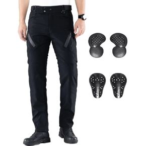 Motorcycle Pants Water Resistant Breathable Motocross Motorbike Dirt Bike Dual Sport Pants CE Armored Riding Pants
