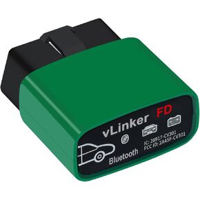 vLinker FD BT3.0 Bluetooth OBD2 Scanner Diagnostic Tool-Car Code Readers & Scan Tools for Phone & Android - Wireless OBD2 Auto All System Diagnostic to Check Engine Light