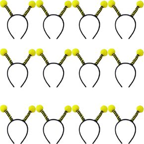 12PCS Bee Tentacle Headbands Bee Hair Bands Hair Hoop for Women Girls Halloween Christmas Party Supplies