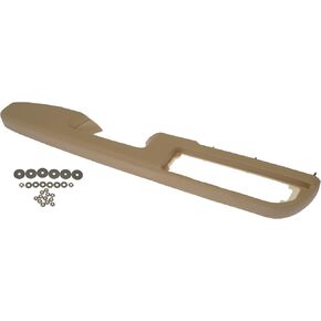 Dorman 80995 Front Driver Side Armrest Repair with door release handle above armrest (27 inch) Compatible with Select Chevrolet/GMC Models, Tan (OE FIX)