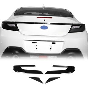 ABS Black Car Exterior Taillight Brake Light Protection Cover Accessories for Subaru BRZ Toyota 86 2022 4pcs/Set