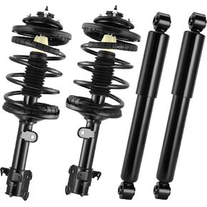 AUTOSAVER88 Front Pair Complete Quick Struts Rear Shock Absorber Compatible with 2001 2002 Acura MDX, 2003-2008 Pilot