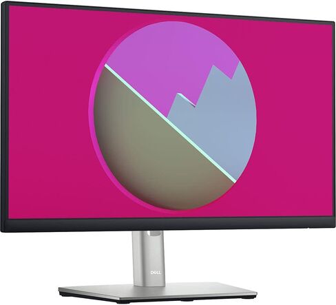 شاشة Dell P2422H مقاس 24 بوصة بدقة Full HD 1080p و16:9 IPS (P2422H) + كابل HDMI + مجموعة تنظيف LCD in Kuwait