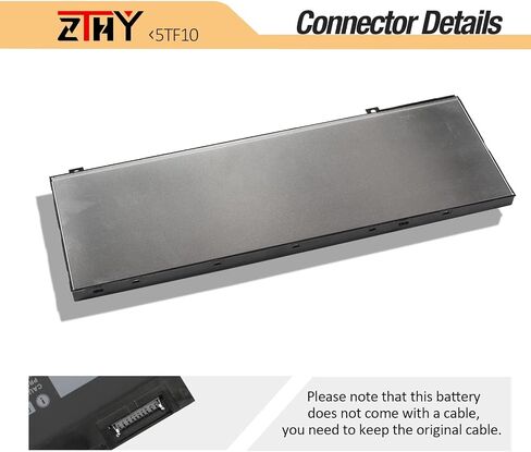 ZTHY 266J9 استبدال البطارية لـ Dell G3 15 3500 3590 3790 G5 15 5500 SE 5505 P89F Inspiron 5490 INS 15PR-1545W 1548BR 1645W 1742BR 1742W Series 0415CG C9VNH 0PN1VN 0M4GWP 11.4 فولت، 51 وات في الساعة، 3 خلايا in Saudi Arabia