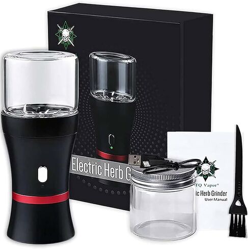 Upgraded Mini Electric Grinder Spice Smart Herb 400 mAh with 50ml Jar,Easy to Carry(Grinder) in Kuwait