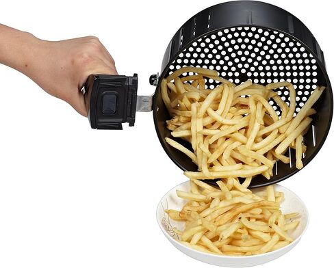 GoWISE USA 3.7-Quart Programmable Air Fryer with 8 Cook Presets, GW22638 - Black in Kuwait