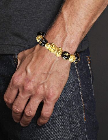 ريوسو فنغ شوي أساور الحظ السعيد للرجال والنساء حجر السج الخرزة التنين محظوظ سحر سوار Pixiu بي ياو جذب الثروة المال فنغ شوي المجوهرات in Kuwait