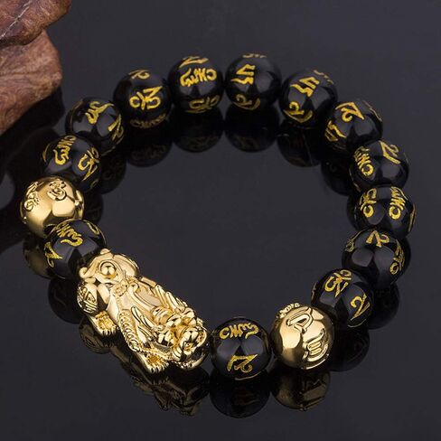 ريوسو فنغ شوي أساور الحظ السعيد للرجال والنساء حجر السج الخرزة التنين محظوظ سحر سوار Pixiu بي ياو جذب الثروة المال فنغ شوي المجوهرات in Kuwait