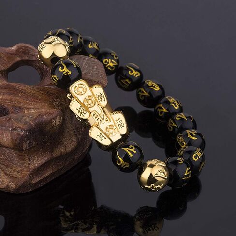 ريوسو فنغ شوي أساور الحظ السعيد للرجال والنساء حجر السج الخرزة التنين محظوظ سحر سوار Pixiu بي ياو جذب الثروة المال فنغ شوي المجوهرات in Kuwait