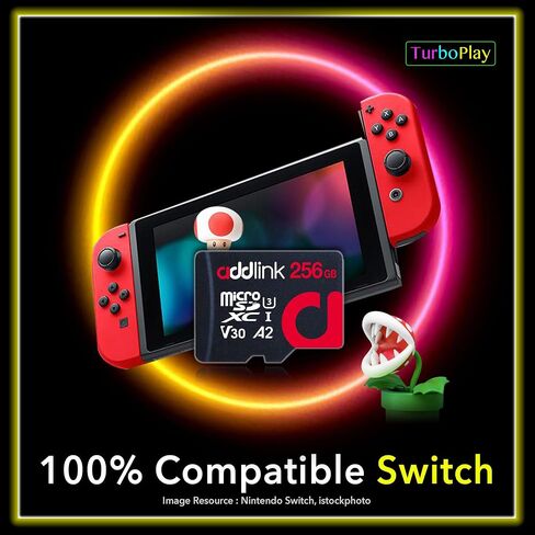 addlink 512GB Gaming microSD Express Card for Nintendo-Switch 2, Speed Up to R/W 880/750 MB/s MicroSDXC Express Memory, ROG Ally, Steam Deck, Camera UHS-I, C10, U3, V30, Full HD 4K in Kuwait