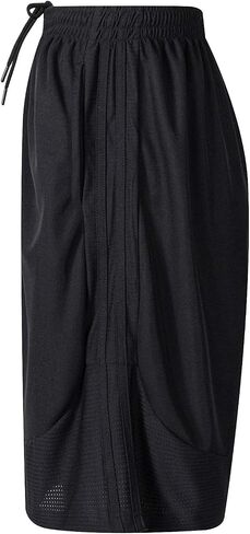 Men’s Basketball Shorts with Deep Pockets Running Shorts & Gym Training Shorts with Drawstring in Kuwait
