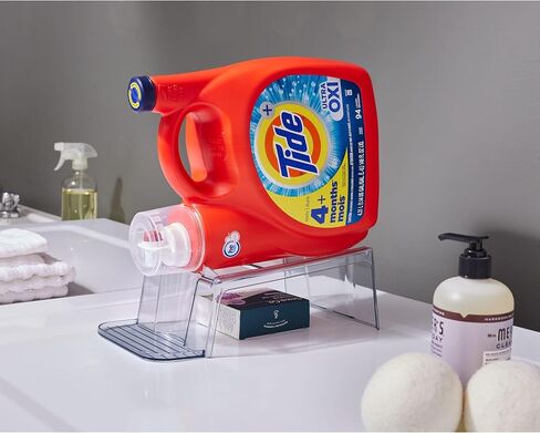 iDesign Detergent Riser, Clear in Saudi Arabia