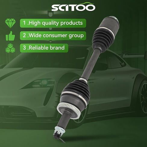 SCITOO Front Left CV Axle Brake Pads Set Kit 60-5205 NCV69557 31327 for Toyota FJ Cruiser For 4RUNNER For TACOMA 4.0L 2.7L 4.7L in Saudi Arabia