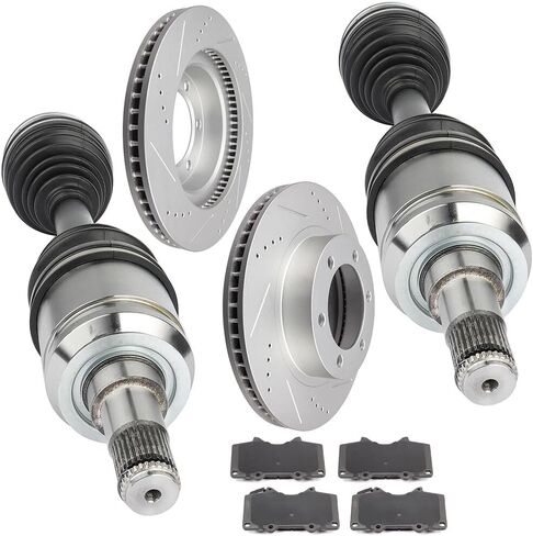 SCITOO Front Left CV Axle Brake Pads Set Kit 60-5205 NCV69557 31327 for Toyota FJ Cruiser For 4RUNNER For TACOMA 4.0L 2.7L 4.7L in Saudi Arabia