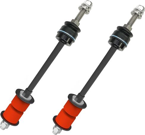 PAIR Front Sway Bar 3" Lift Extended Link Kit 4WD FITS Select Models Avalanche, Silverado, Tahoe, Sierra, Ram 1500 2001-2018, Bushings Designed And Manufactured USA in Saudi Arabia
